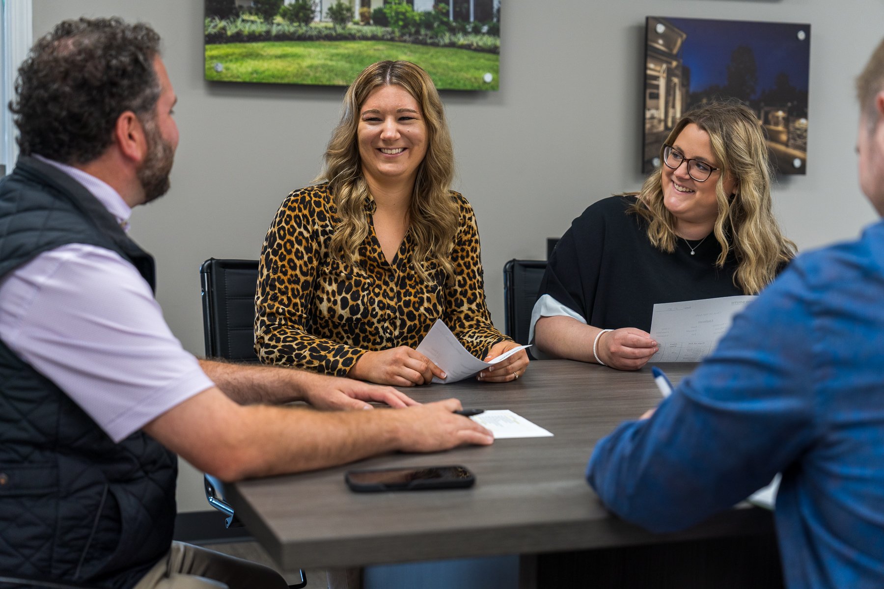 meeting office review staff 4