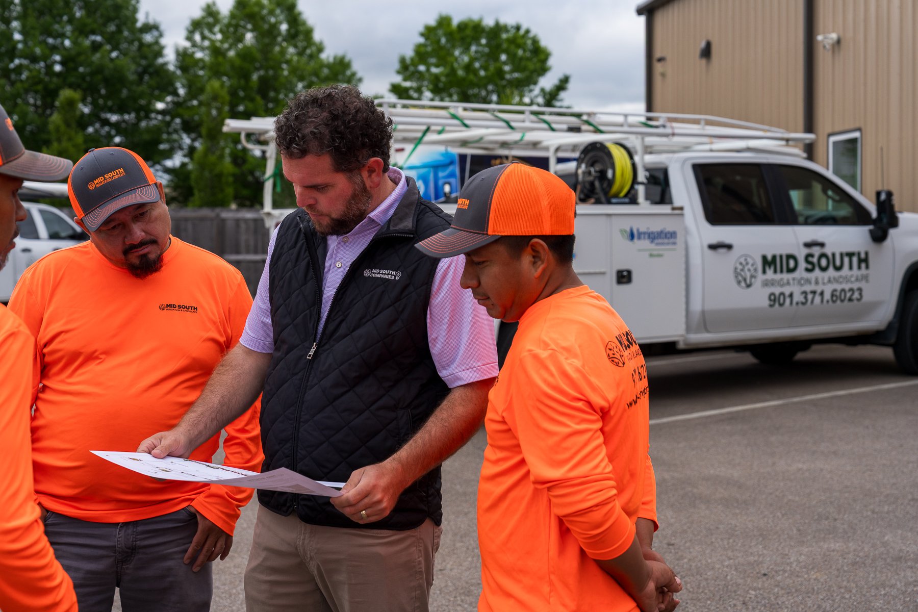 team yard training morning review designer